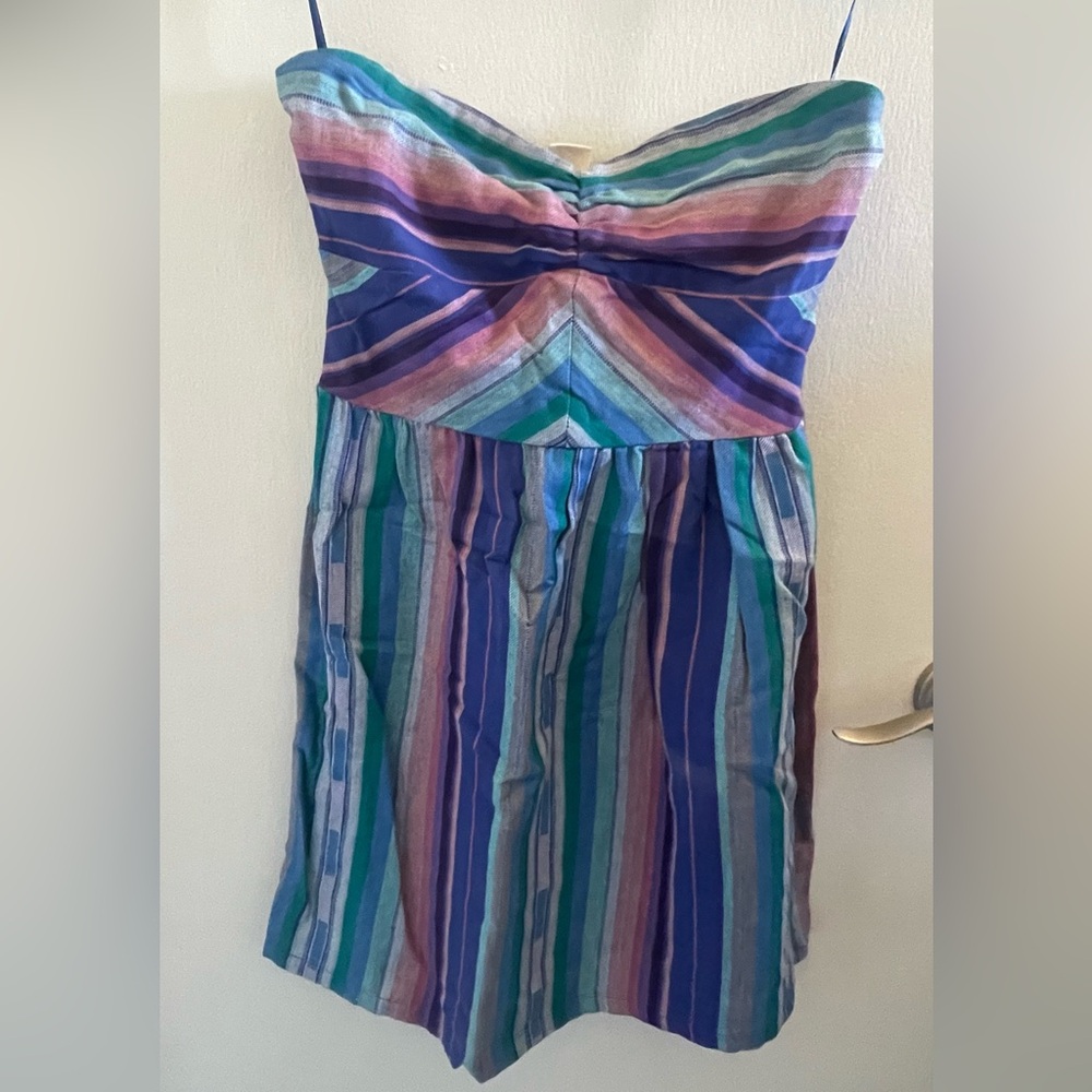 Roxy Multicolor Strapless Dress